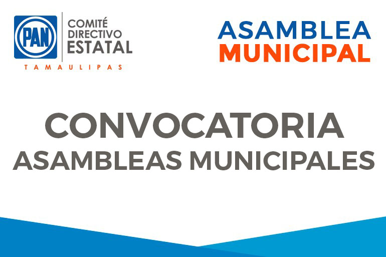 Convocatoria Asambleas Municipales Miquihuana
