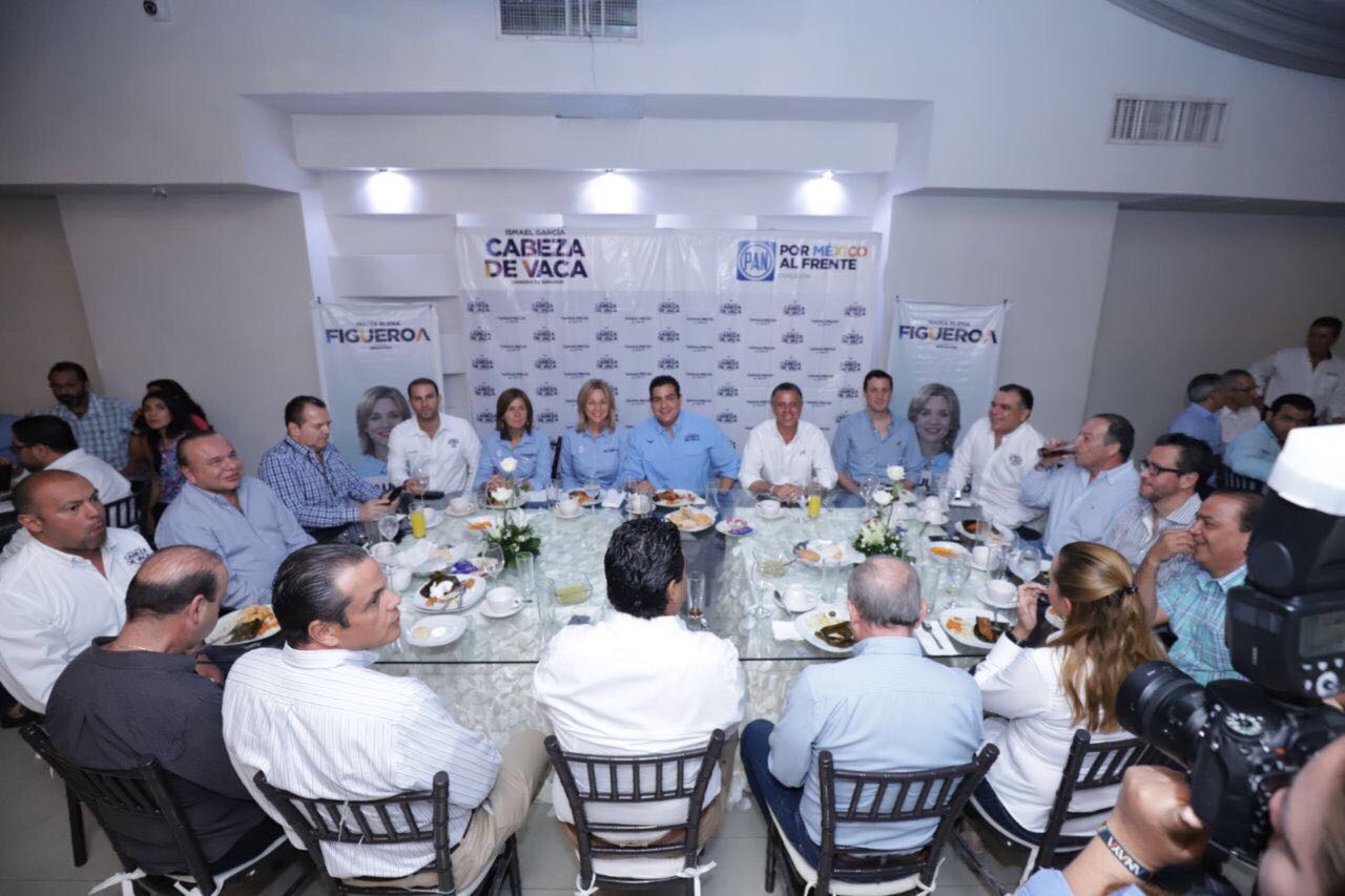 Hace alianza Cabeza de Vaca con empresarios del sur de Tamaulipas