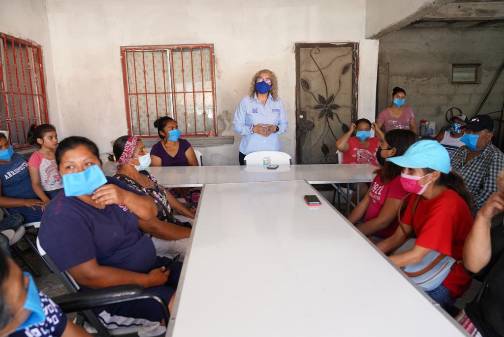Inicia la panista Claudia Pacheco tercera semana de campaña en el Distrito 4 Local de Reynosa