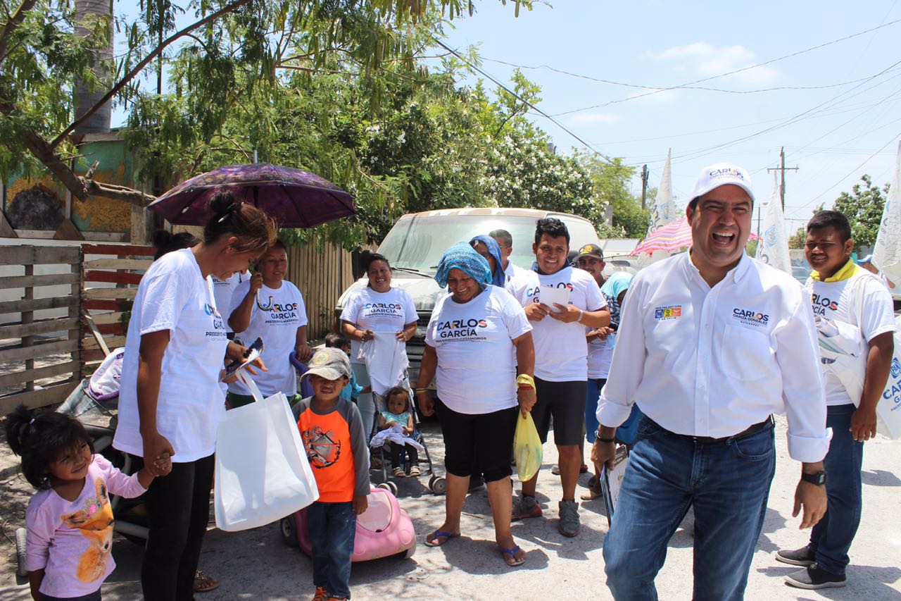 CARLOS GARCÍA SE COMPROMETE A HACER REALIDAD EL INSTITUTO DE CULTURA FÍSICA Y DEPORTE EN MATAMOROS