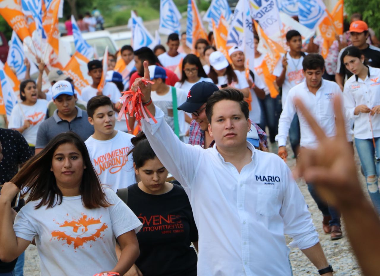 LOS JOVENES SOMOS GARANTÍA DEL CAMBIO: MARIO RAMOS