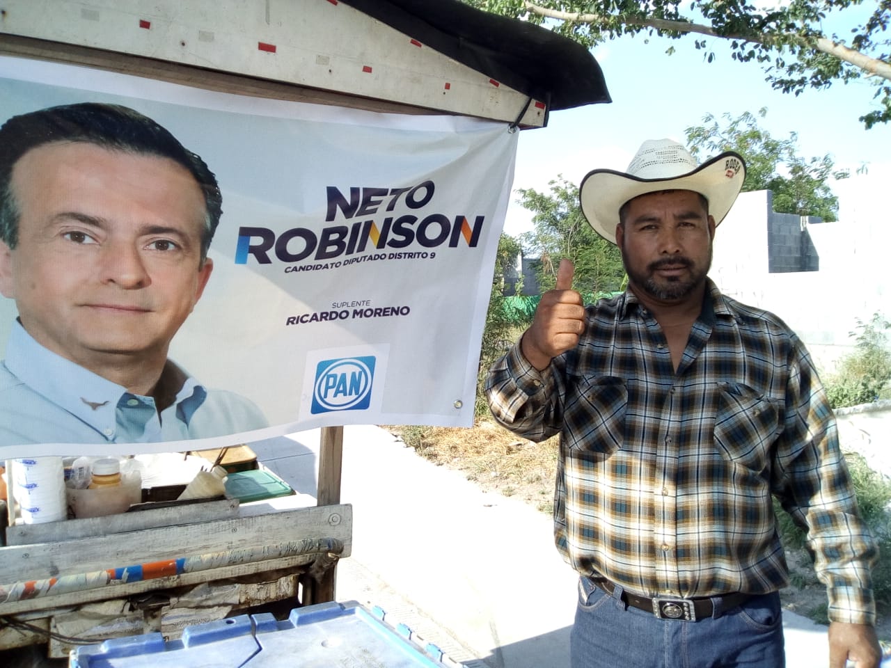 Sur de Reynosa, la fortaleza de Neto Robinson