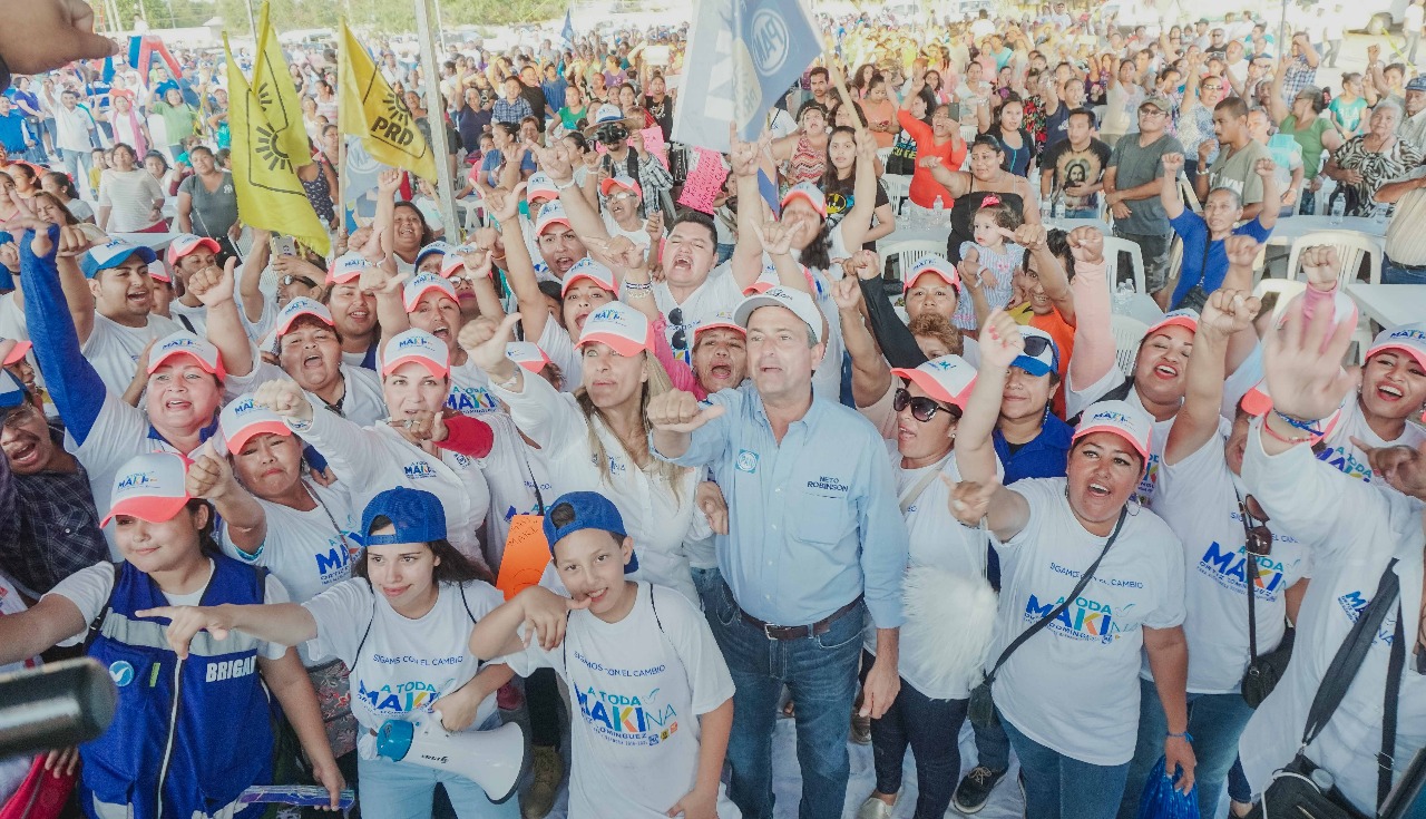 En la Margarita Maza de Juárez, Neto y candidatos de coalición, están ganados