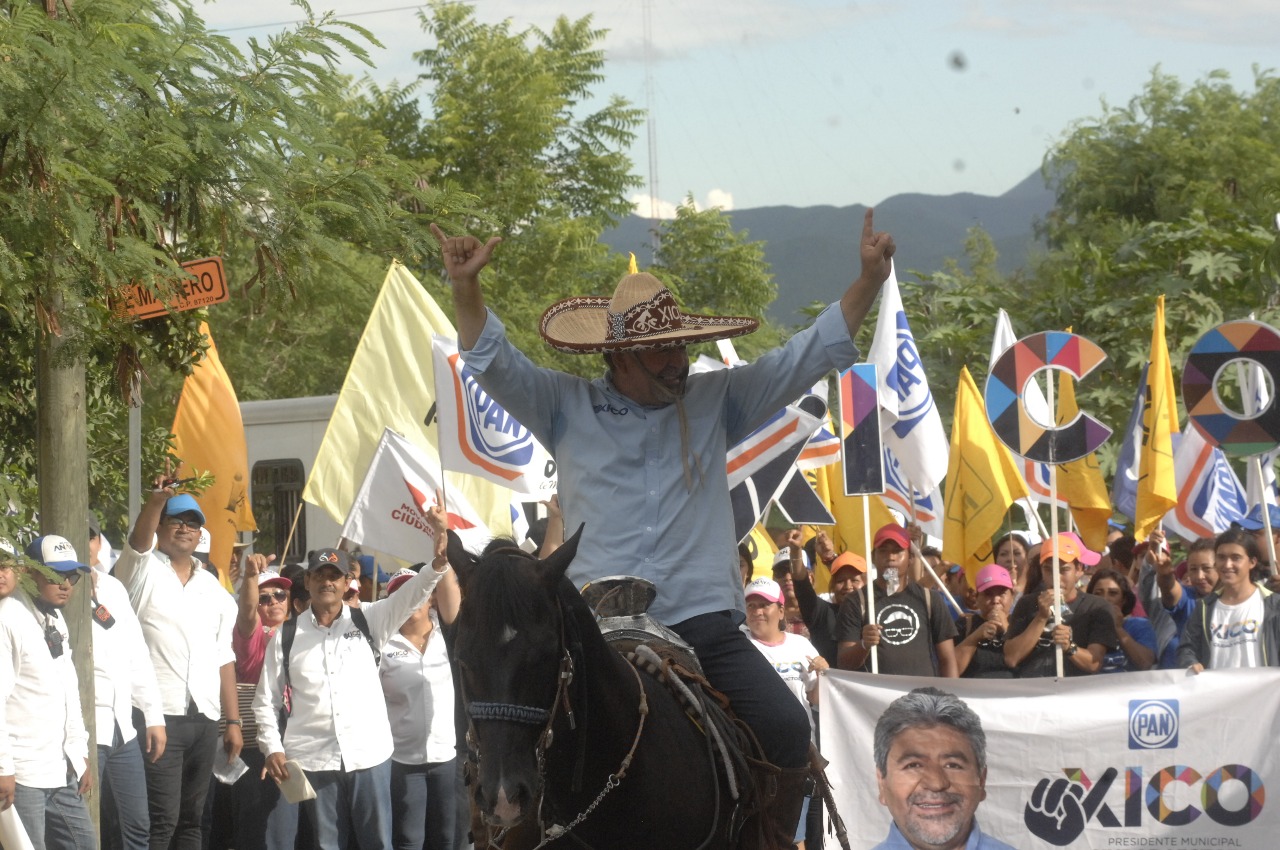 Comprometen voto con Xico en el sur victorense