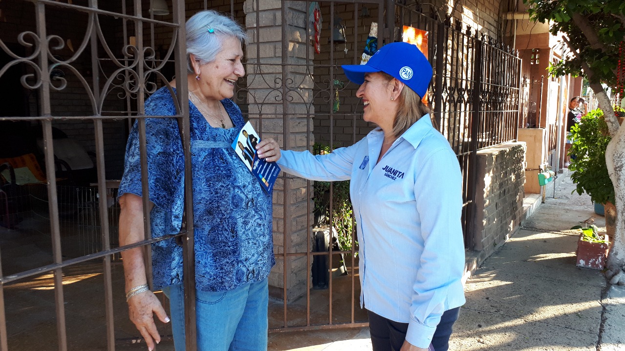 Juanita Sánchez legislará para que adultos mayores tengan una vida digna.