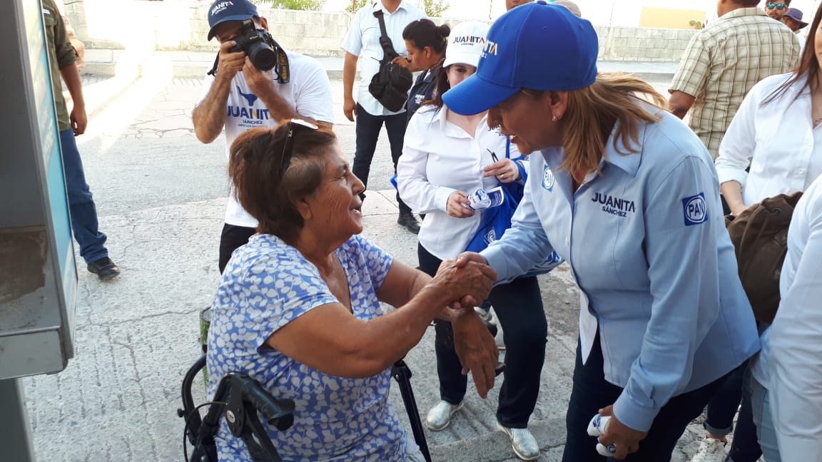 Con más recursos continuará el progreso en Tamaulipas: Juanita Sánchez.