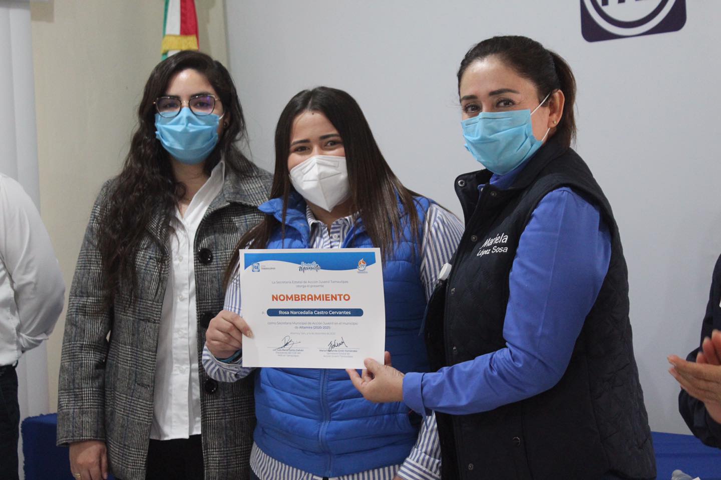 Continua PAN Tamaulipas reconociendo el trabajo de los jóvenes en el estado