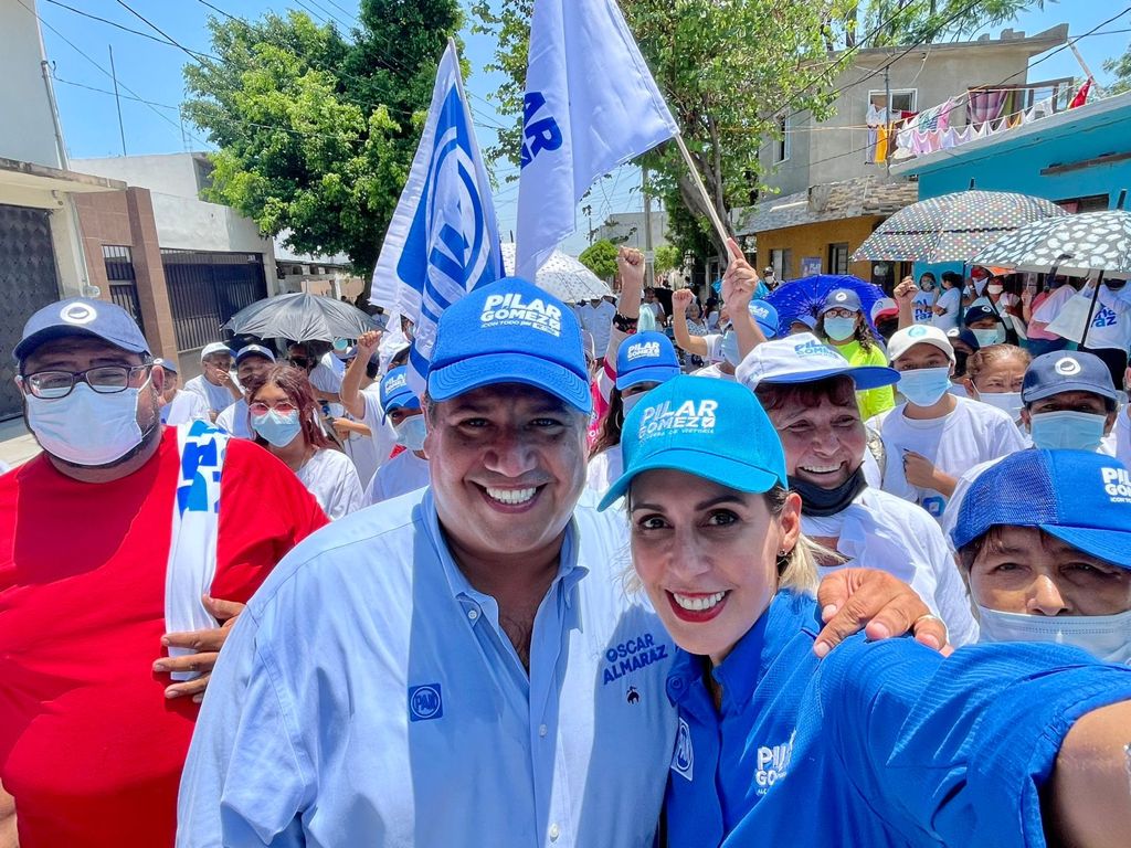 Pilar será la mejor alcaldesa de Victoria: Óscar Almaraz